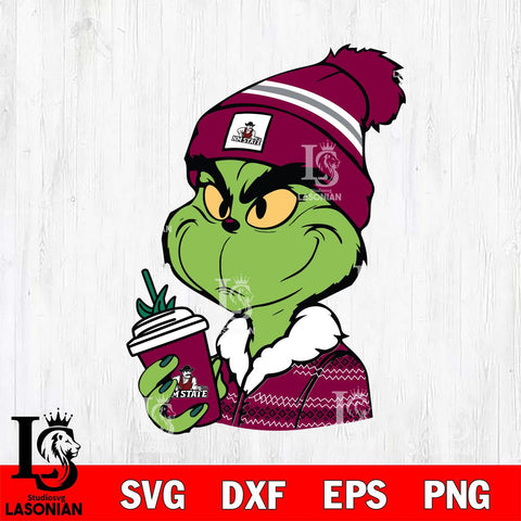 New Mexico State Aggies Boujee Grinch Svg Eps Dxf Png File, Digital Download, Instant Download