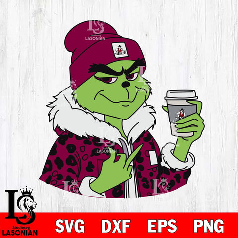 New Mexico State Aggies Boujee Grinch 7 Svg Eps Dxf Png File, Digital Download, Instant Download