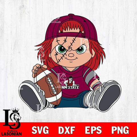 New Mexico State Aggies Chucky Horror 11 Svg Eps Dxf Png File, NCAA svg, Digital Download, Instant Download