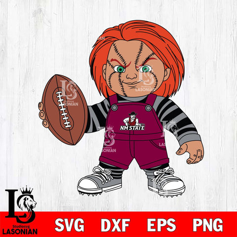 New Mexico State Aggies Chucky Horror 12 Svg Eps Dxf Png File, NCAA svg, Digital Download, Instant Download