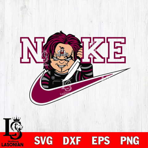 New Mexico State Aggies Chucky Nike Svg Eps Dxf Png File, Digital Download, Instant Download
