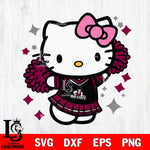 New Mexico State Aggies Hello Kitty Cheerleader 4 Svg Eps Dxf Png File, Digital Download, Instant Download