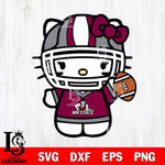 New Mexico State Aggies Hello Kitty sport 9 Svg Eps Dxf Png File, NCAA svg, Digital Download, Instant Download
