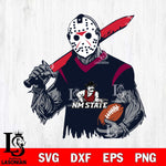 New Mexico State Aggies Jason Voorhees Horror Halloween 2 Svg Eps Dxf Png File, NCAA svg, Digital Download, Instant Download