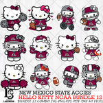 New Mexico State Aggies NCAA Bundle 12 Svg Eps Dxf Png File, NCAA svg, Digital Download, Instant Download