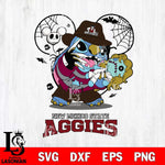 New Mexico State Aggies Stitch Freddy Krueger Halloween Svg Eps Dxf Png File, Digital Download, Instant Download