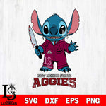 New Mexico State Aggies Stitch Horror 2 Svg Eps Dxf Png File, NCAA svg, Digital Download, Instant Download