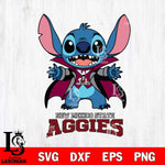 New Mexico State Aggies Stitch Vampire halloween Svg Eps Dxf Png File, NCAA svg, Digital Download, Instant Download