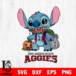 New Mexico State Aggies Stitch Zombie Svg Eps Dxf Png File, NCAA svg, Digital Download, Instant Download