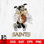 New Orleans Saints Goofy Sport Football SVG DXF EPS PNG FILE,NFL Cricut ,Football Digital Download,Instant Download, Silhouette
