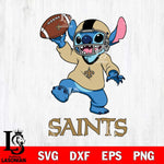 New Orleans Saints Lilo and stitch Sport SVG DXF EPS PNG FILE, Stitch File Cut,NFL Digital Download,Instant Download, Silhouette