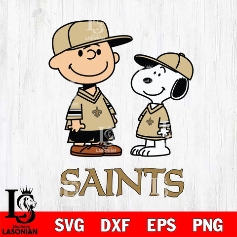 New Orleans Saints Peanuts Snoopy Football SVG DXF EPS PNG FILE,Snoopy File Cut, Nfl Digital Download,Instant Download, Silhouette