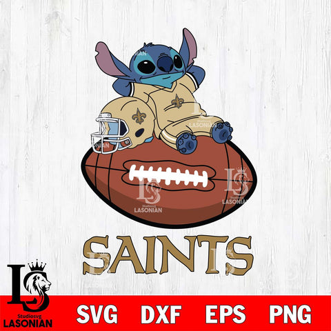 New Orleans Saints Stitch Big NFL football SVG DXF EPS PNG FILE, NFL File Cut, Digital Download,Instant Download, Silhouette, Cricut