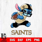 New Orleans Saints Stitch Run Rugby Ball SVG DXF EPS PNG FILE, Stitch File Cut,NFL Digital Download,Instant Download, Silhouette