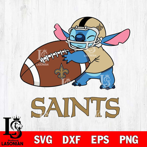 New Orleans Saints Stitch Sport SVG DXF EPS PNG FILE, Stitch File Cut,NFL Digital Download,Instant Download, Silhouette
