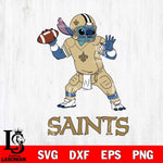 New Orleans Saints Stitch throw the ball SVG DXF EPS PNG FILE, NFL File Cut, Digital Download,Instant Download, Silhouette, Cricut