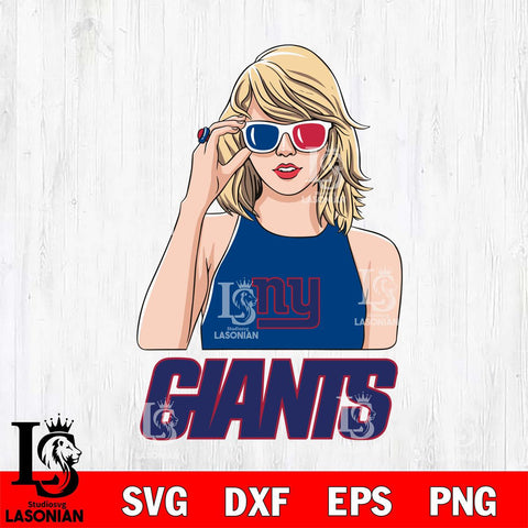 New York Giants And Taylor Swift Fan Svg Eps Dxf Png File, Digital Download, Instant Download