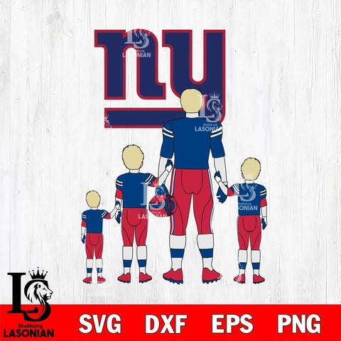 New York Giants Best Dad Ever , father day , DAD NFL 2 Svg Eps Dxf Png File, Digital Download, Instant Download