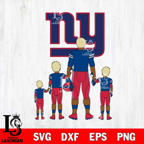 New York Giants Best Dad Ever , father day , DAD NFL Svg Eps Dxf Png File, Digital Download, Instant Download