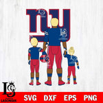 New York Giants Best Dad Ever , father day , DAD NFL 4 Svg Eps Dxf Png File, Digital Download, Instant Download