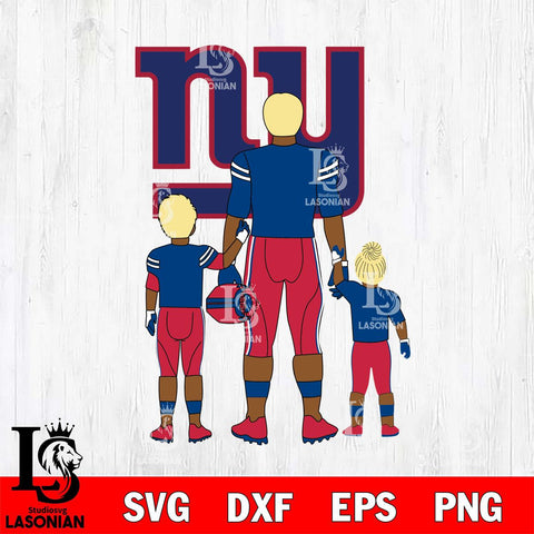 New York Giants Best Dad Ever , father day , DAD NFL 4 Svg Eps Dxf Png File, Digital Download, Instant Download