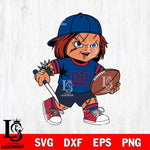 New York Giants Chucky Horror 10 Svg Eps Dxf Png File, NFL svg, Digital Download, Instant Download