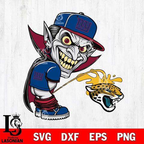 New York Giants Dracula Piss On Washington Commanders Svg Eps Dxf Png File, Digital Download, Instant Download