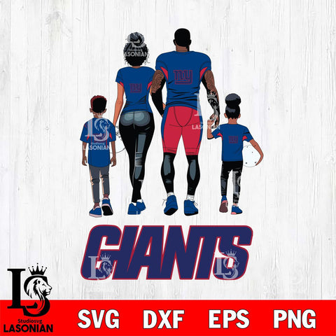 New York Giants Family Love Rugby SVG DXF EPS PNG FILE,NFL SVG, Father day Digital Download,Instant Download, Silhouette
