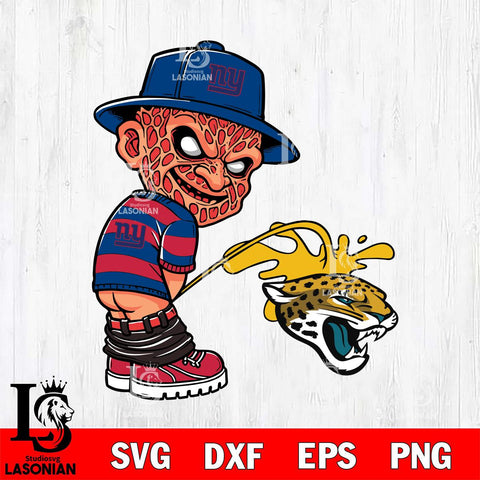 New York Giants Freddy Krueger Piss On Washington Commanders Svg Eps Dxf Png File, Digital Download, Instant Download