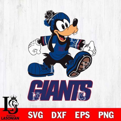 New York Giants Goofy Cool Sport SVG DXF EPS PNG FILE,NFL Cricut ,Football Digital Download,Instant Download, Silhouette
