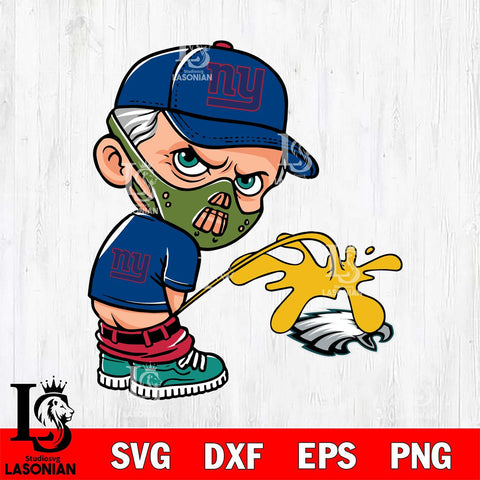 New York Giants Hannibal Lecter Piss On Philadelphia Eagles Svg Eps Dxf Png File, Digital Download, Instant Download