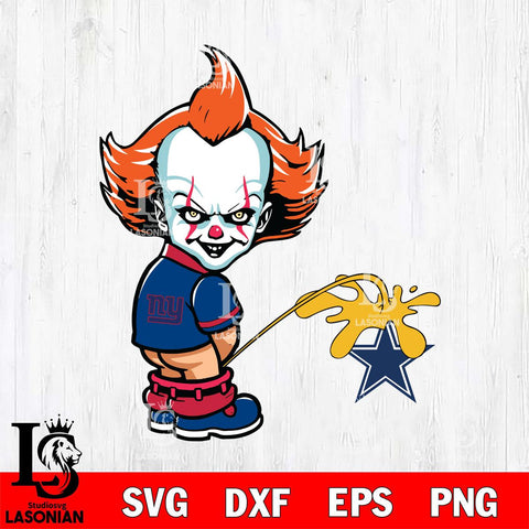 New York Giants IT Piss On Dallas Cowboys Svg Eps Dxf Png File, Digital Download, Instant Download