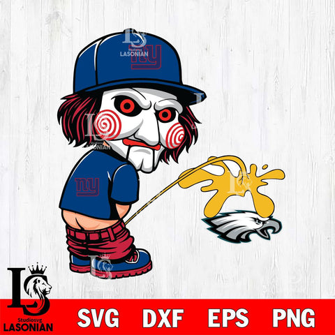 New York Giants Jigsaw Piss On Philadelphia Eagles Svg Eps Dxf Png File, Digital Download, Instant Download