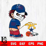 New York Giants Michael Myers Piss On Eagles, Cowboys, Commanders Svg Eps Dxf Png File, Digital Download, Instant Download