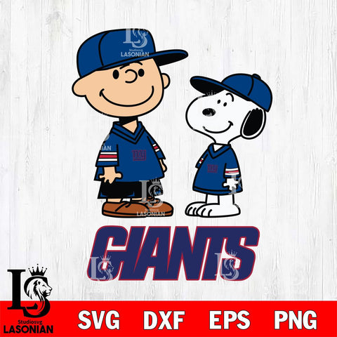 New York Giants Peanuts Snoopy Football SVG DXF EPS PNG FILE,Snoopy File Cut, Nfl Digital Download,Instant Download, Silhouette