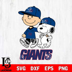 New York Giants Peanuts Snoopy Friends SVG DXF EPS PNG FILE,Snoopy File Cut, Nfl Digital Download,Instant Download, Silhouette