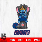 New York Giants Stitch King Football SVG DXF EPS PNG FILE, Stitch File Cut,NFL Digital Download,Instant Download, Silhouette