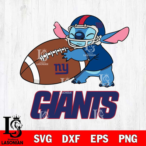 New York Giants Stitch Sport SVG DXF EPS PNG FILE, Stitch File Cut,NFL Digital Download,Instant Download, Silhouette