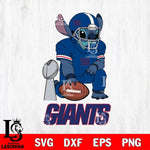 New York Giants Stitch Vince Lombardi Trophy SVG DXF EPS PNG FILE, NFL File Cut, Digital Download,Instant Download, Silhouette, Cricut