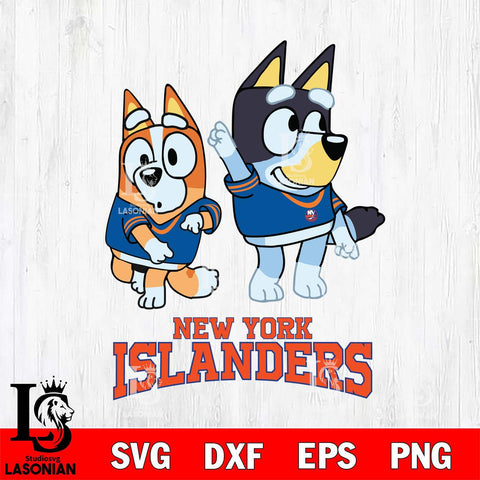 New York Islanders Bluey Chilli Mode Dance Svg Eps Dxf Png File, Digital Download, Instant Download