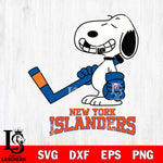 New York Islanders Snoopy NHL Hockey SVG DXF EPS PNG FILE,NHL File Cut,Disney Digital Download,Instant Download, Silhouette