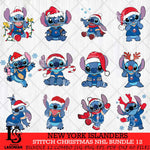 New York Islanders Stitch Sport Christmas NHL Bundle 12 Svg Eps Dxf Png File, Digital Download, Instant Download