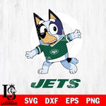 New York Jets Bandit Heeler Rugby Svg Eps Dxf Png File, Digital Download ,Instant Download, Cricut File