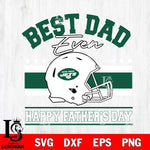 New York Jets Best Dad Ever SVG DXF EPS PNG FILE, NFL File Cut,Digital Download,Instant Download, Silhouette
