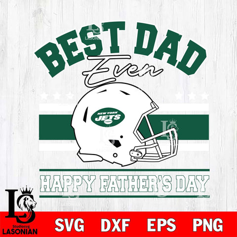 New York Jets Best Dad Ever SVG DXF EPS PNG FILE, NFL File Cut,Digital Download,Instant Download, Silhouette