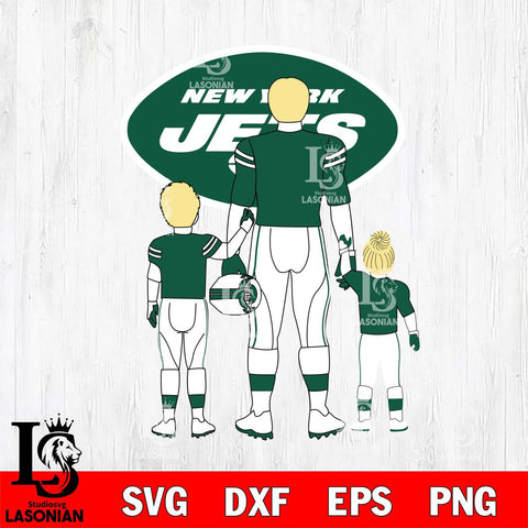 New York Jets Best Dad Ever , father day , DAD NFL 3 Svg Eps Dxf Png File, Digital Download, Instant Download