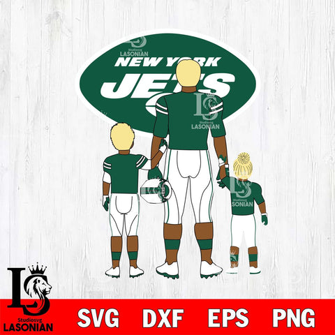 New York Jets Best Dad Ever , father day , DAD NFL 4 Svg Eps Dxf Png File, Digital Download, Instant Download
