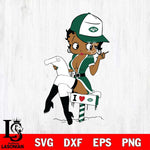 New York Jets Betty Boop Sexy Fan SVG Svg Eps Dxf Png File, Digital Download, Instant Download