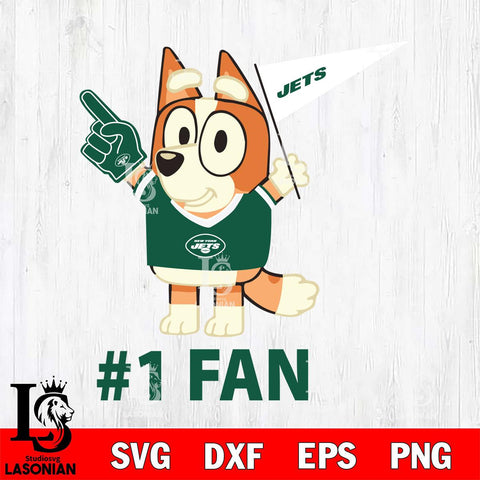 New York Jets Bingo 1# Fan Cricut Files,Bluey Svg file,Digital Download ,Instant Download