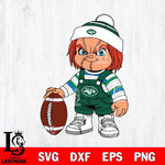 New York Jets Chucky Horror 6 Svg Eps Dxf Png File, NFL svg, Digital Download, Instant Download